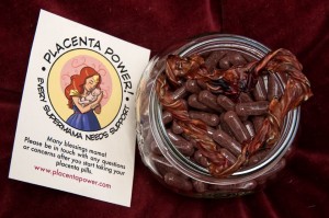 placenta pills power